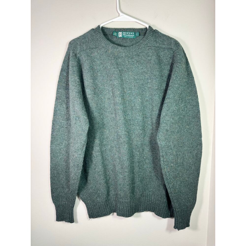 Moffat Woollens Scotland Pure New Wool Pullover Sweater XL